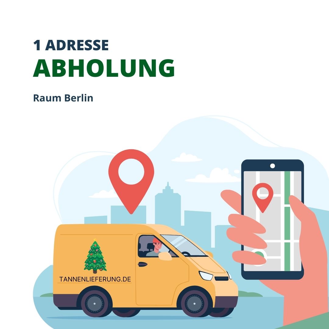 Abholung 1x Adresse Raum Berlin