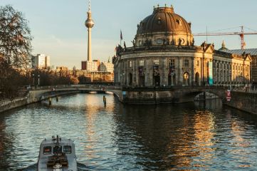 Stadtansicht von Treptow in Berlin