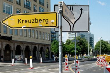 Stadtansicht von Kreuzberg in Berlin