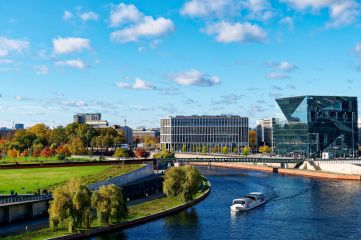 Stadtansicht von Lichtenberg in Berlin