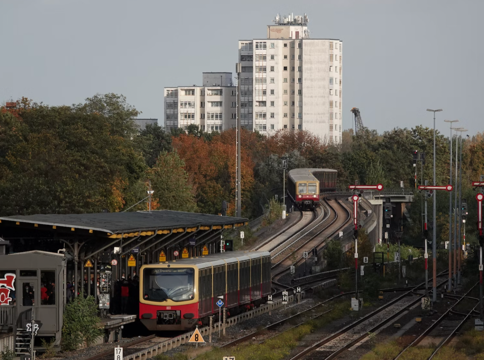 Skyline der Stadt