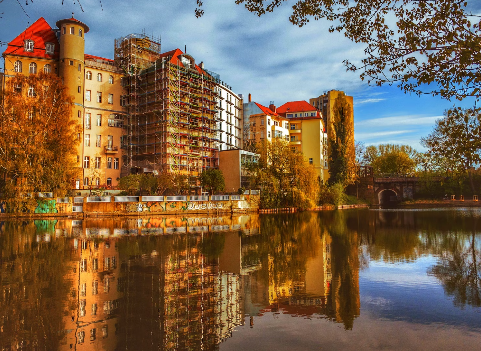 Skyline der Stadt